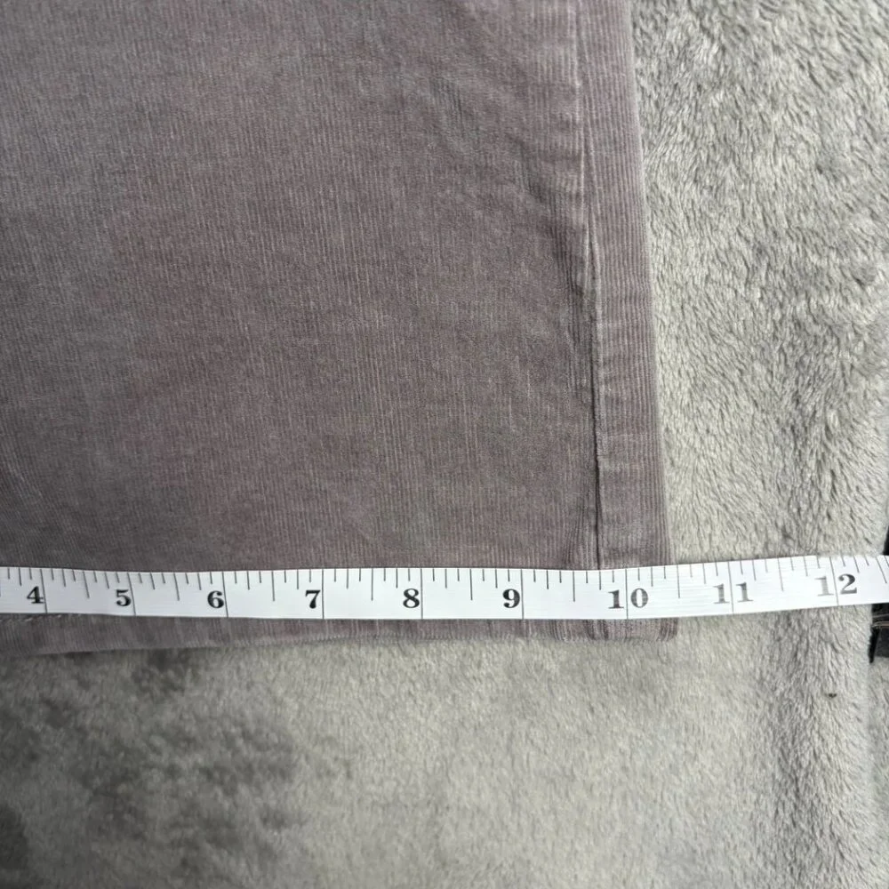 KUT From the Kloth Karen Baby Bootcut Corduroy Pants Women’s 18 Gray Y2K NWT - Picture 6 of 8